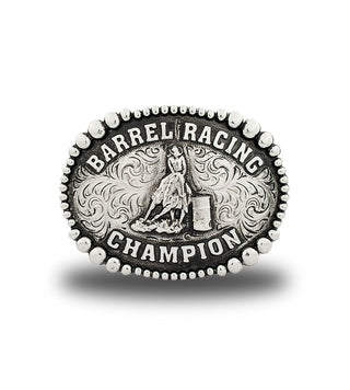 Barrel Racing Champion Belt Buckle